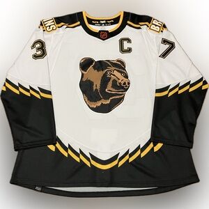 Boston Bruins Patrice Bergeron Reverse Retro 2.0 Adidas NHL Hockey Jersey 56